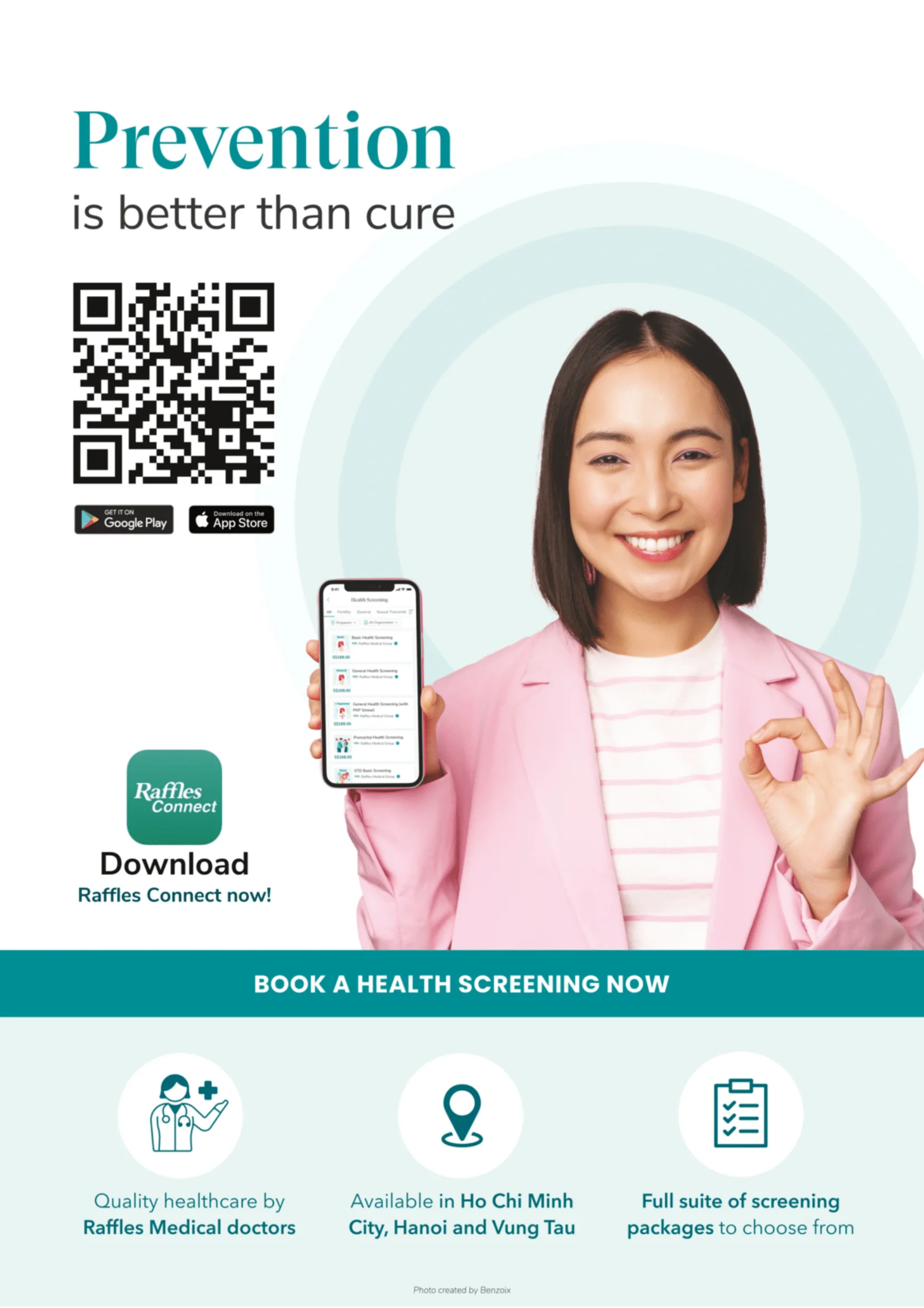 Logo Raffles Connect Raffles Connect App - Raffles Medical Vietnam